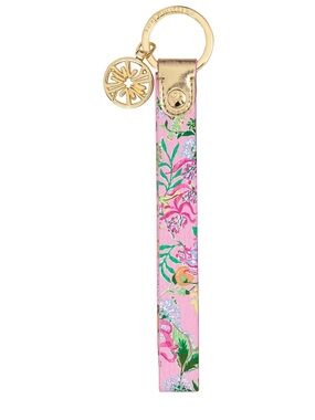 Lilly Pulitzer Strap Keychain Via Amore Spritzer NWT